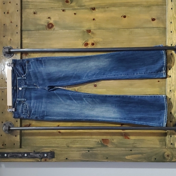 Y2K COH CITIZENS OF HUMANITY DITA PETITE BOOTCUT DENIM JEANS SIZE 26 - Picture 1 of 10